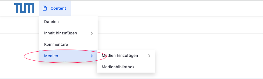 Medien anklicken Medien anklicken